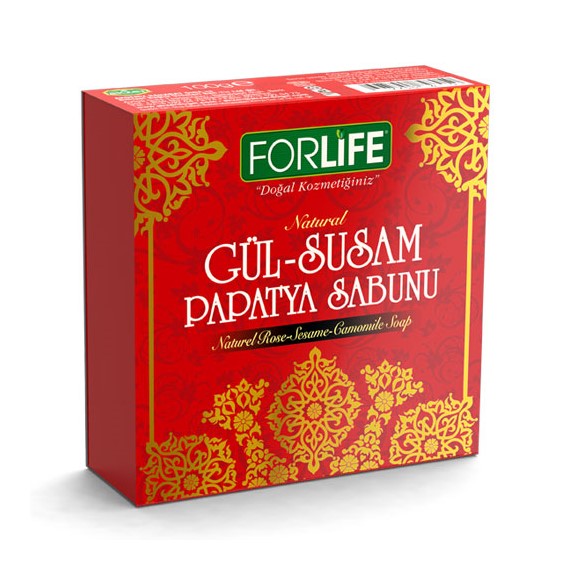 Forlife%20Gül-Susam-Papatyalı%20Doğal%20Sabun